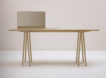 Console with mirror Console with mirror